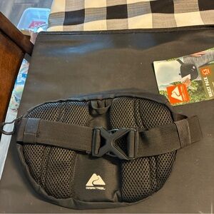 Ozark Trail Black Waist Pack with Logo